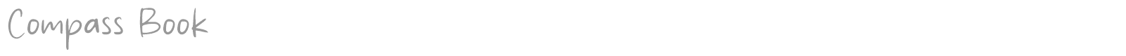 Compass Book font preview